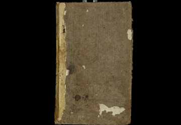 Image of 18th century ledger book.