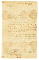 Biddle, Owen to John Davis, 1779 May 28