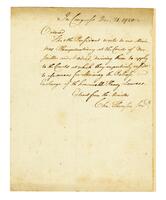 Order, United States. Congress, 1780 December 21