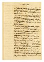 Jacques-Donatien Leray de Chaumont memo of conversation with Benjamin Franklin, 1780 November 26