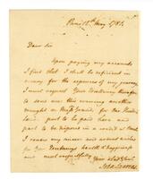 Laurens, John to Benjamin Franklin, 1781 May 16