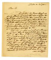 Sargent, John to Benjamin Franklin, 1783 January 28