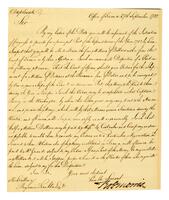 Morris, Robert to Benjamin Franklin, 1782 September 27