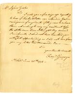 Gurney, Francis to Jesse "Jasper" Yeates, 1776 June 26