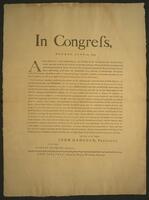 Resolution, United States. Congress, 1775 June 12