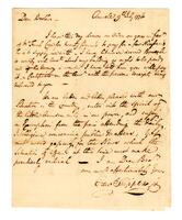 Shippen, Edward to Joseph Shippen, 1776 July 9