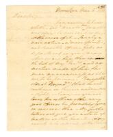 Washington, George to Richard Henry Lee, 1777 March 06