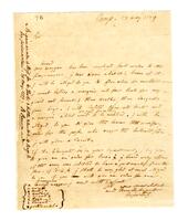 Duportail, Antoine-Jean-Louis Le Bègue de Presle to Nathanael Greene, 1779 May 27