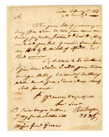 Hooper, Robert Lettis Jr. to Nathanael Greene 1779 February 25