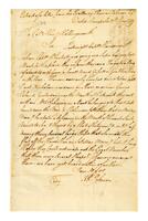 Johnson, Thomas to Colonel Hollingsworth, 1779 May 12