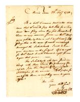 Lewis, Joseph S. to Nathanael Greene, 1780 February 28