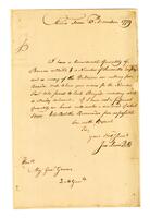 Lewis, Joseph S. to Nathanael Greene, 1779 December 13