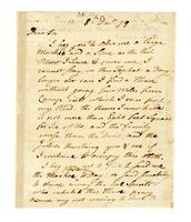 Parsons, Samuel Holden to Unknown recipient, 1779 December 8