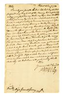 Mitchell, John to Nathanael Greene, 1780 January 14