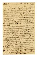 Mitchell, John to John Cox, 1779 November 12