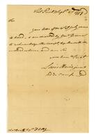 Morris, Lewis to Charles Beatty, 1779 September 3