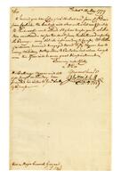 Mitchell, John to Nathanael Greene, 1779 May 16