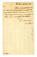 Greene, Nathanael to Francis Wade, 1779 September 29