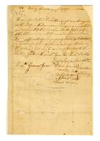 Sandford, Lemuel and select men of Redding to Nathanael Greene, 1779 November 1