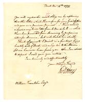 Jones, John Paul to William Temple Franklin, 1778 November 16