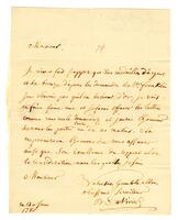 Duvivier, Pierre-Simon-Benjamin to William Temple Franklin, 1780 June 20