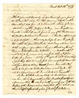 Jones, John Paul to William Temple Franklin, 1778 October 28