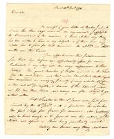 Franks, David Salisbury to William Temple Franklin, 1781 December 10