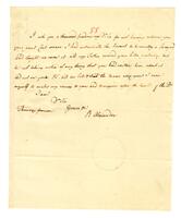 Alexander, Bethia to William Temple Franklin, 1782 August 1