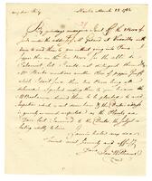 Williams, Jonathan to William Temple Franklin, 1782 March 23