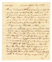 Williams, Jonathan to William Temple Franklin, 1782 May 18