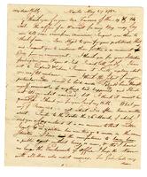 Williams, Jonathan to William Temple Franklin, 1782 May 27