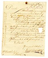 Jonathan Nesbitt and Company to William Temple Franklin, 1783 January 8