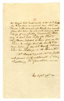 Mayo, Joseph to William Temple Franklin, 1783 April 30