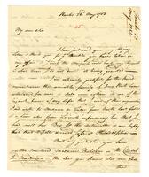 Franks, David Salisbury to William Temple Franklin, 1782 May 22