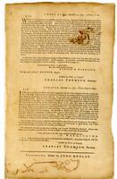 Letter from Robert H. Harrison to John Hancock reporting battle of Brandywine; followed by letter from G. Washington announcing the loss of the battle. Chester, September 11, 1777. Twelve o'clock at night.