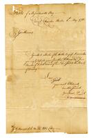 Powell, Jeremiah to Managers of the United States Lottery, 1778 May 06