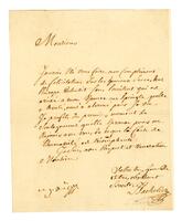 Bachelier, Jean-Jacques to Benjamin Franklin, 1777 December 09