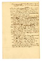 Agreement on packets boats, 1777 March 01