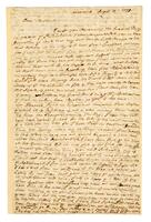 Mecom, Jane to Benjamin Franklin, 1778 August 15