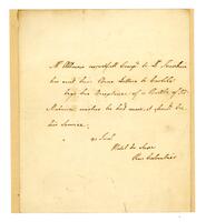 Allaire, Peter to Benjamin Franklin, [1780] January 31