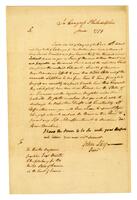 Jay, John to Benjamin Franklin, 1779 June [18]