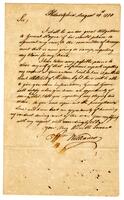 Williams, William to Anthony Wayne, 1778 August 18