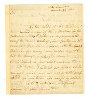 Banks, Joseph to Benjamin Franklin, 1780 March 29