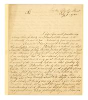 Jordan, Dorothy Nesbit to Benjamin Franklin, 1781 July 09