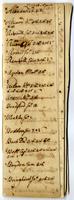 Post-office accounts, 1744