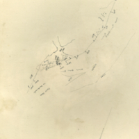 Plane table map of Papago Creek