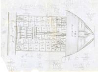 Advance schematic cross section (1 with doodles of starving men on verso)