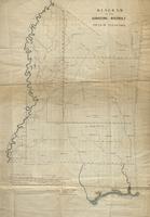 Diagram of the Surveying District South of Tennessee