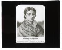 Lantern Slide #002: Demasduit or Waunatoake (Mary March)