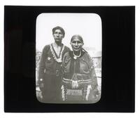 Lantern Slide #005: Santu Toney and Joe Toney